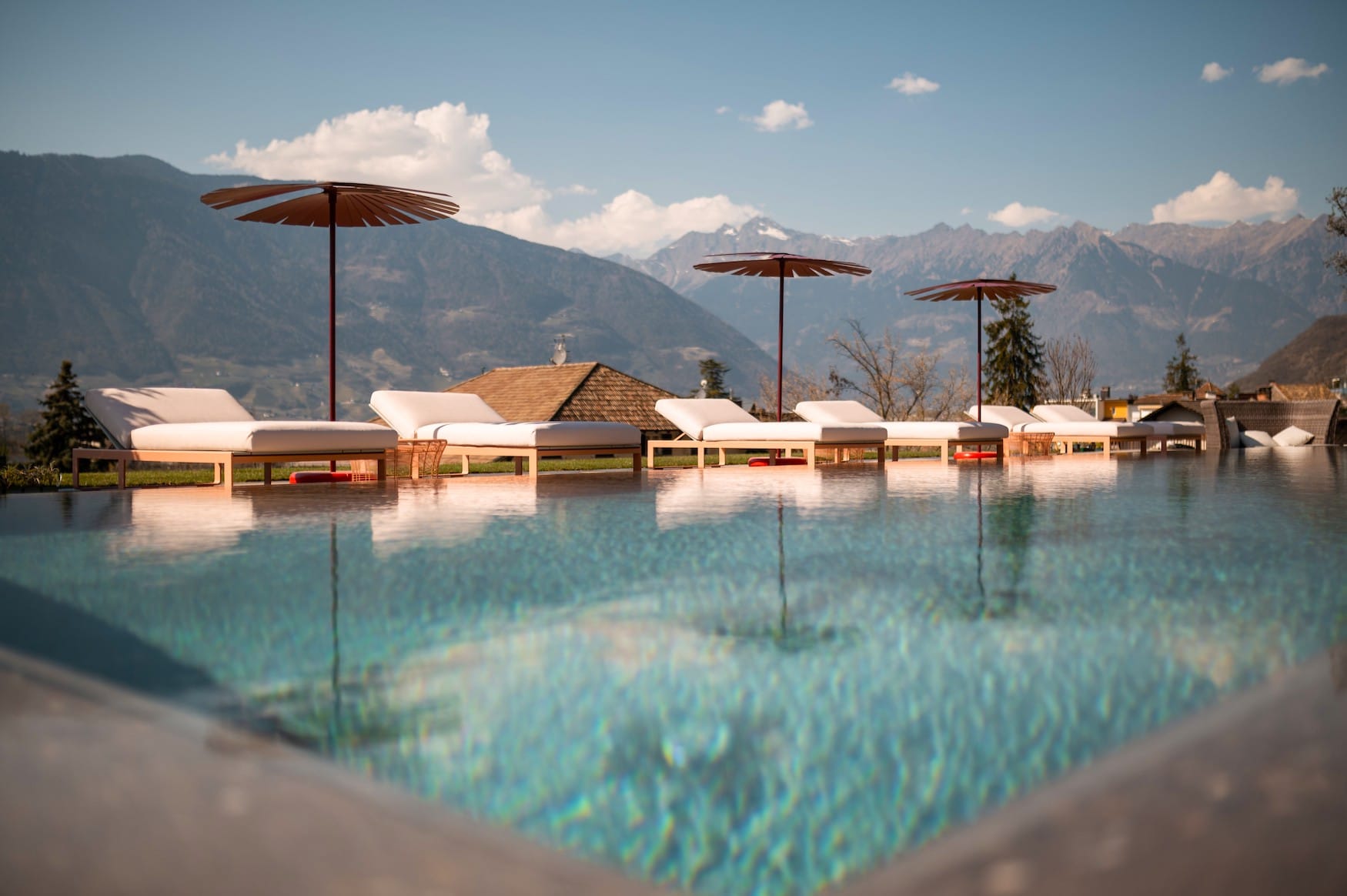 Pool im Vinum Hotel Muchele