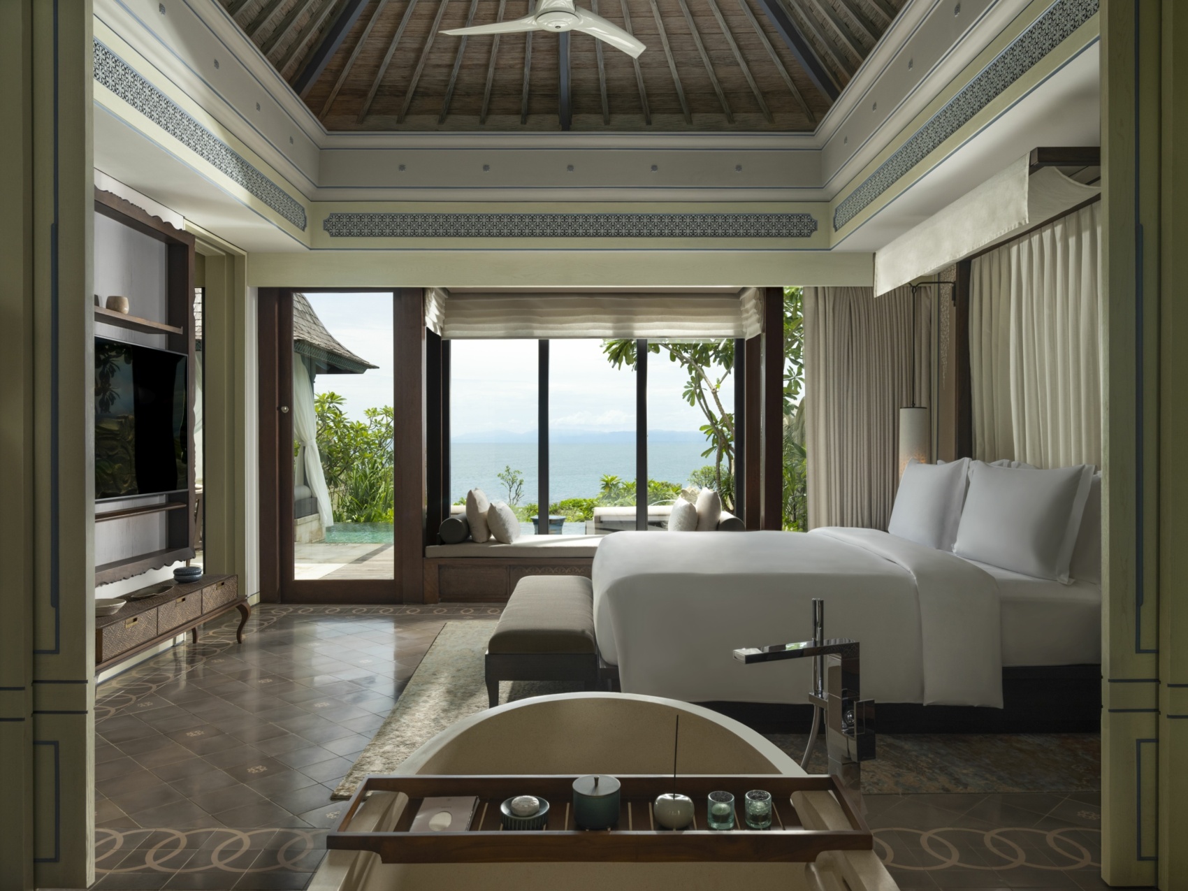 Schlafzimmer im Jumeirah Bali 