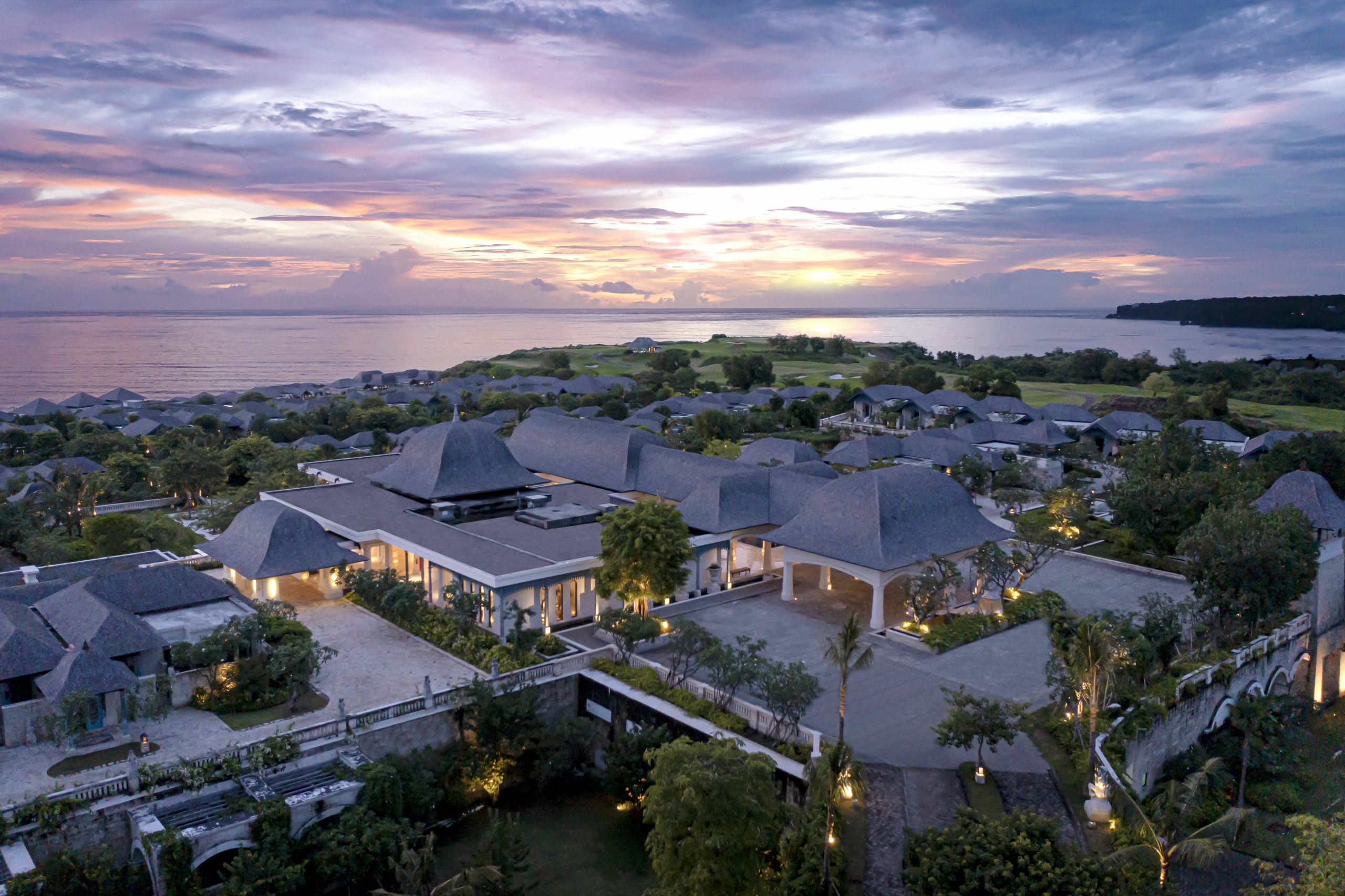 Jumeirah Bali aus der Vogelperspektive 