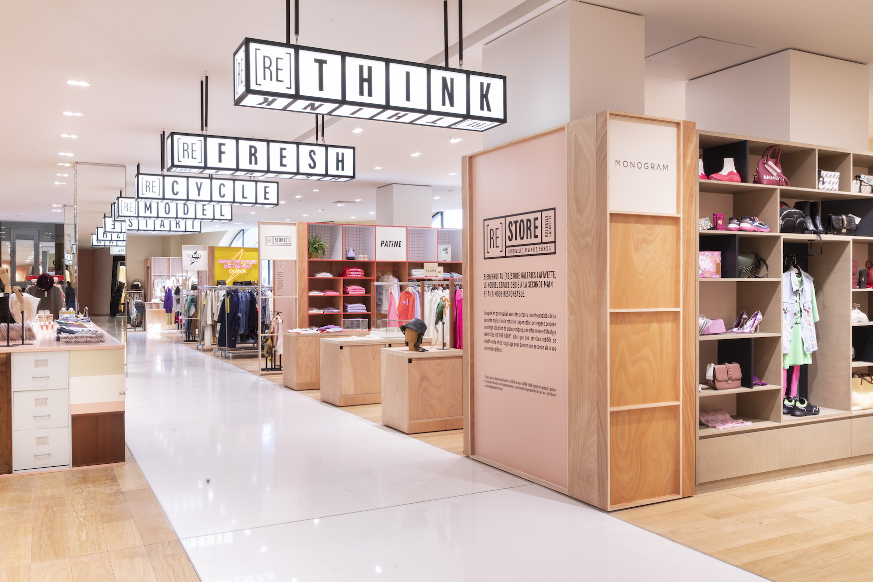 Secondhand Mode im (Re)Store Galeries Lafayette