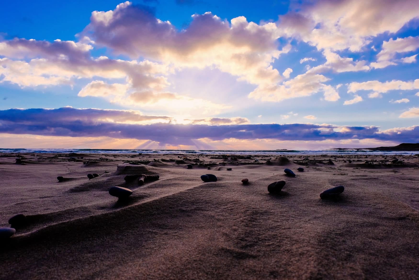 Der Machir Bay Strand in Schottland