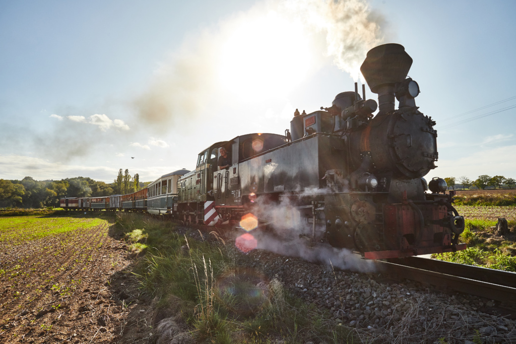 Schmalspurbahn in Osoblaha, Tschechien