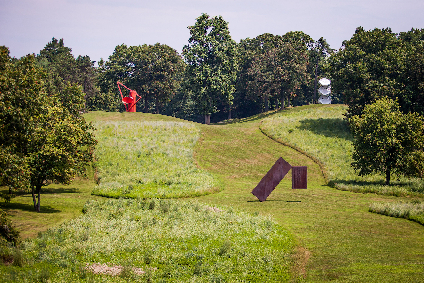 Skulpturen im Storm King Art Center im Upstate New York