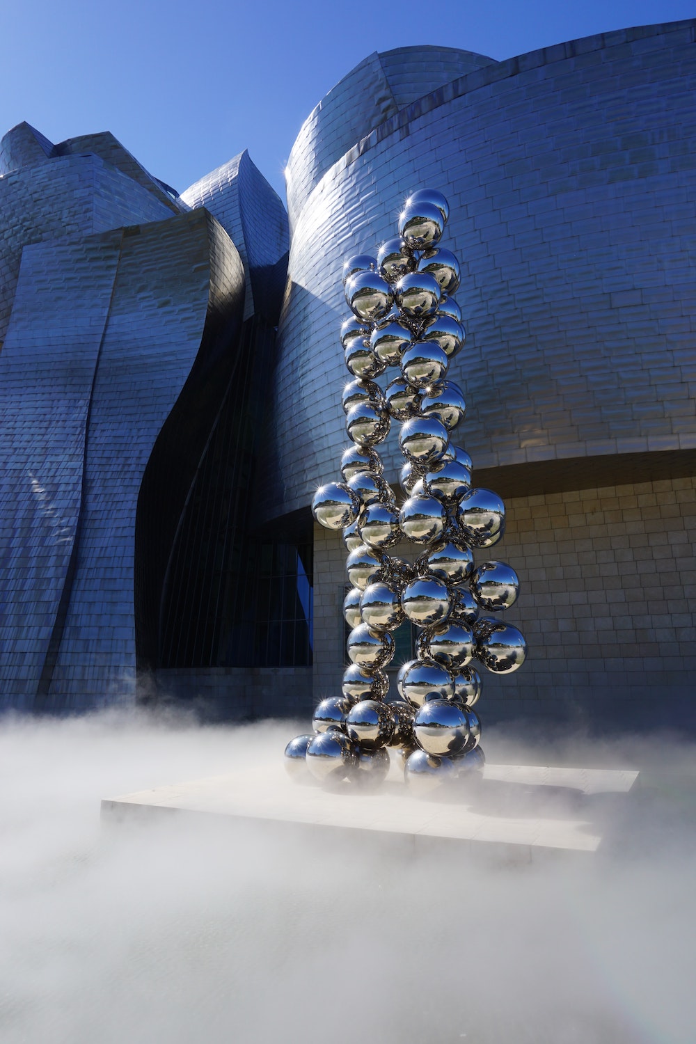 Front of Guggenheim Musem