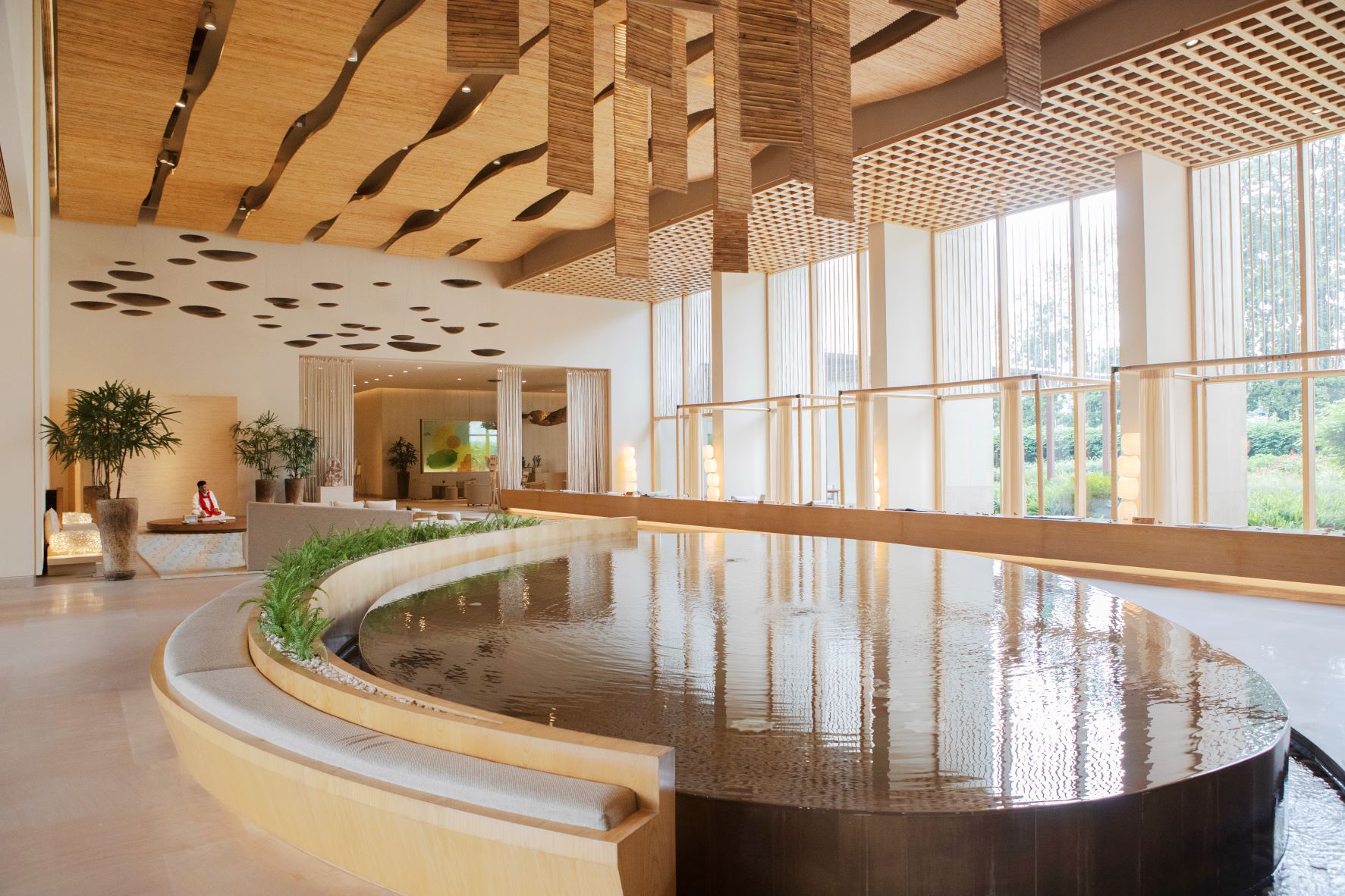 Lobby im Six Senses, Vana 