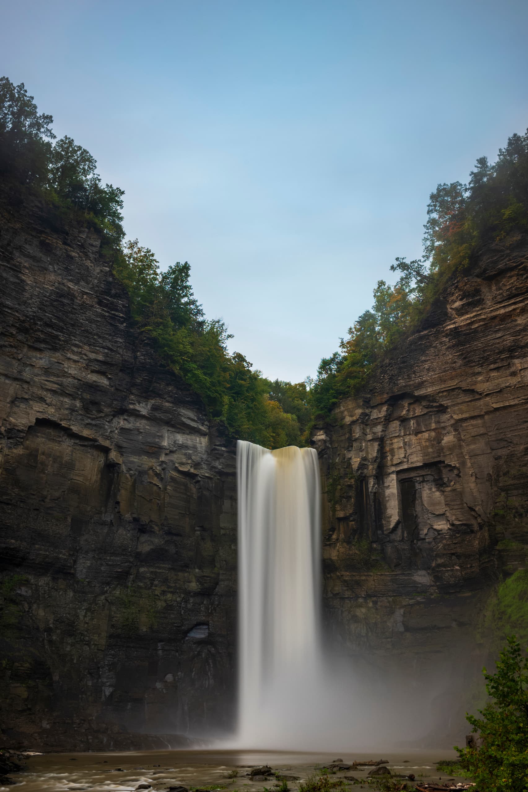 Tosender Taughannock Fall in Upstate New York