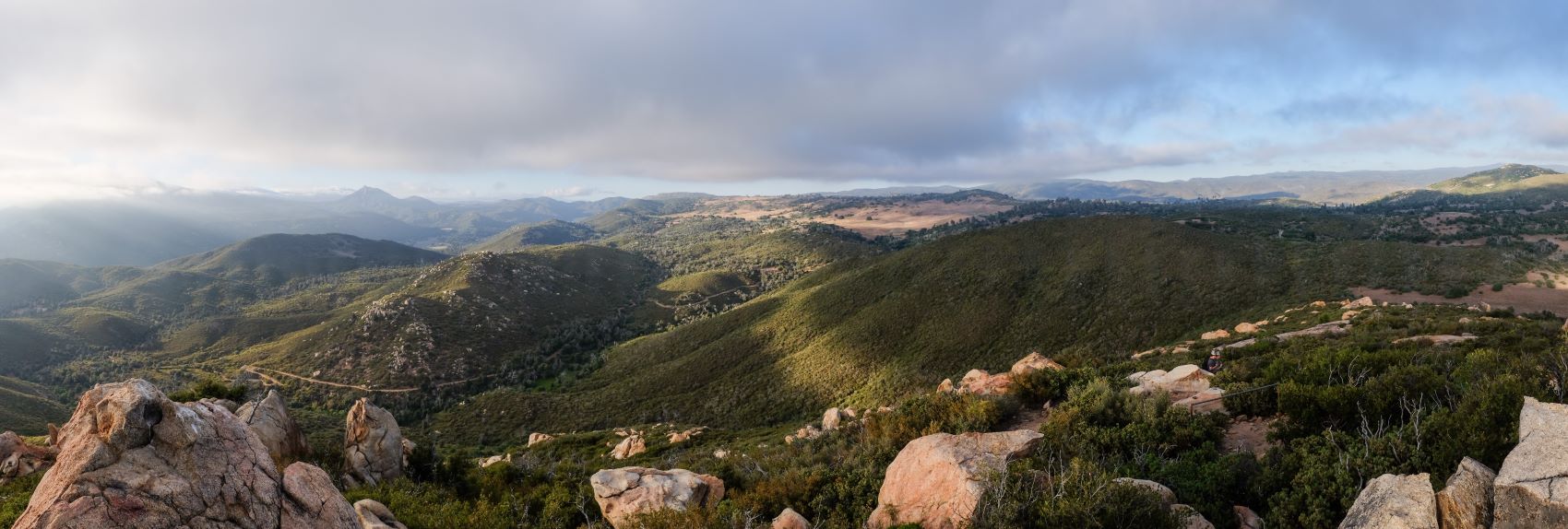 Aussicht vom Cuyamaca Peak in Kalifornien