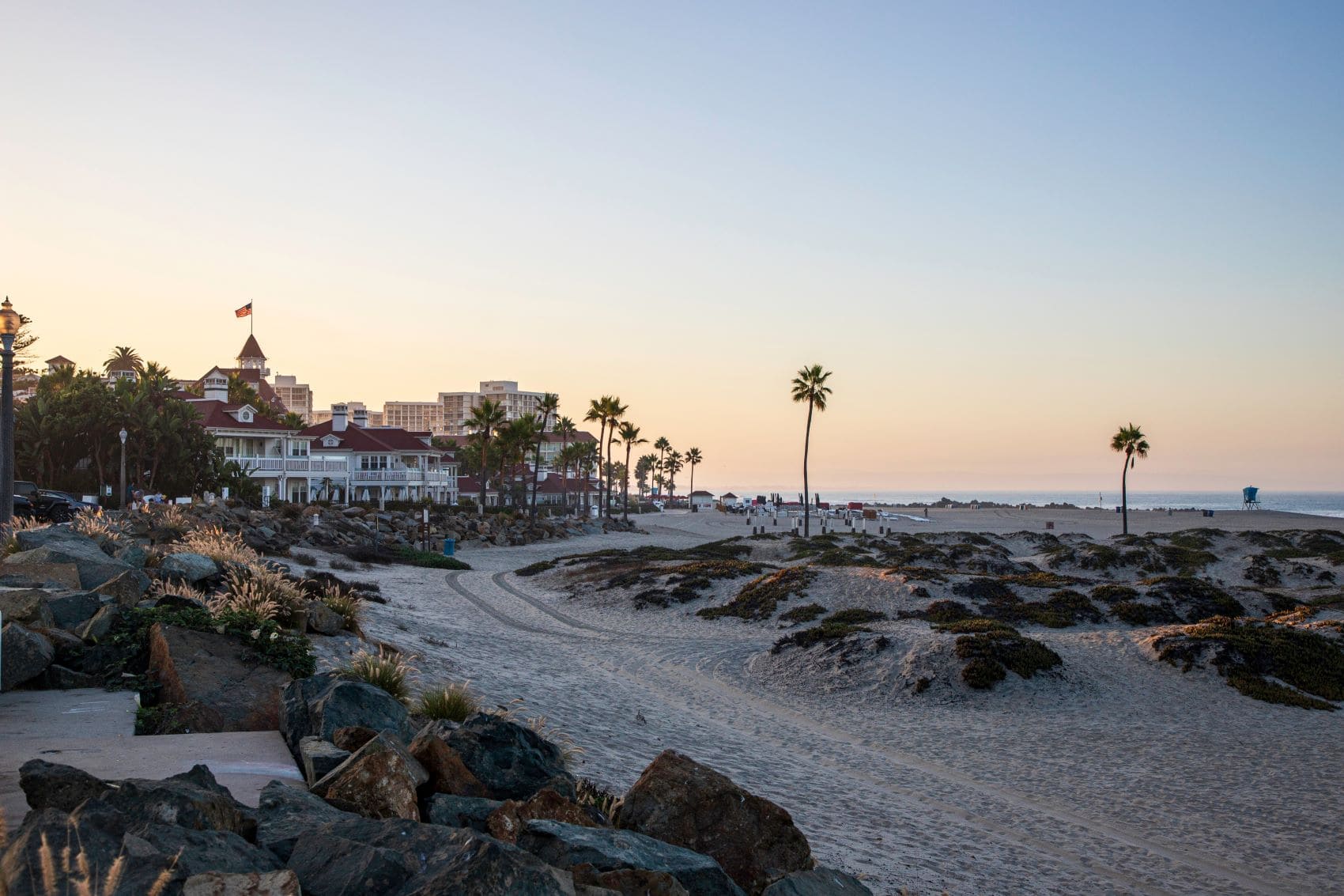 Coronado Beach in San Diego