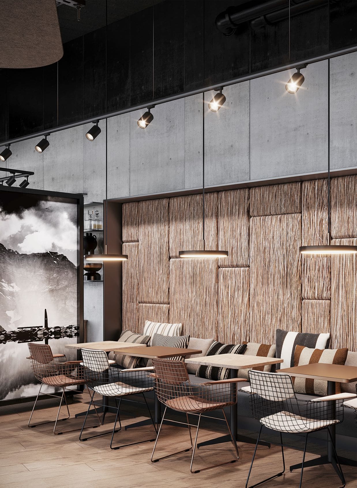 Lounge-Bar im Hotel Mercure Delemont