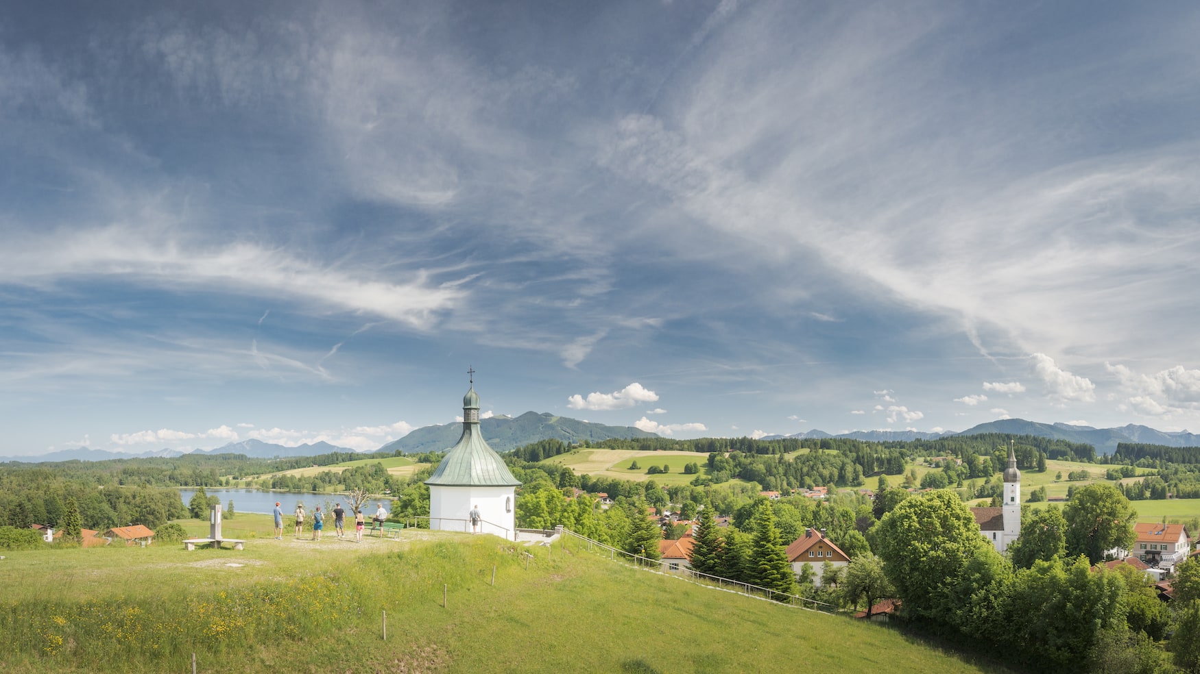 Krieger-Kapelle oberhalb des Soier Sees