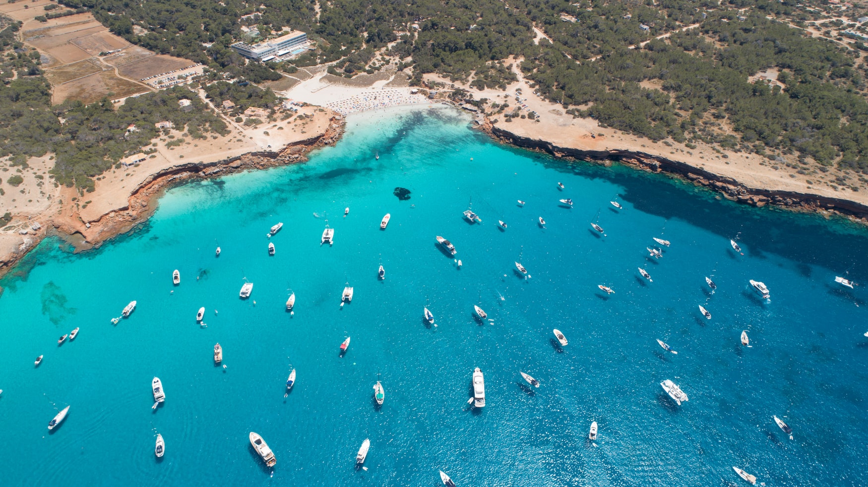 Bootstouren in die Cala Saona auf Formentera