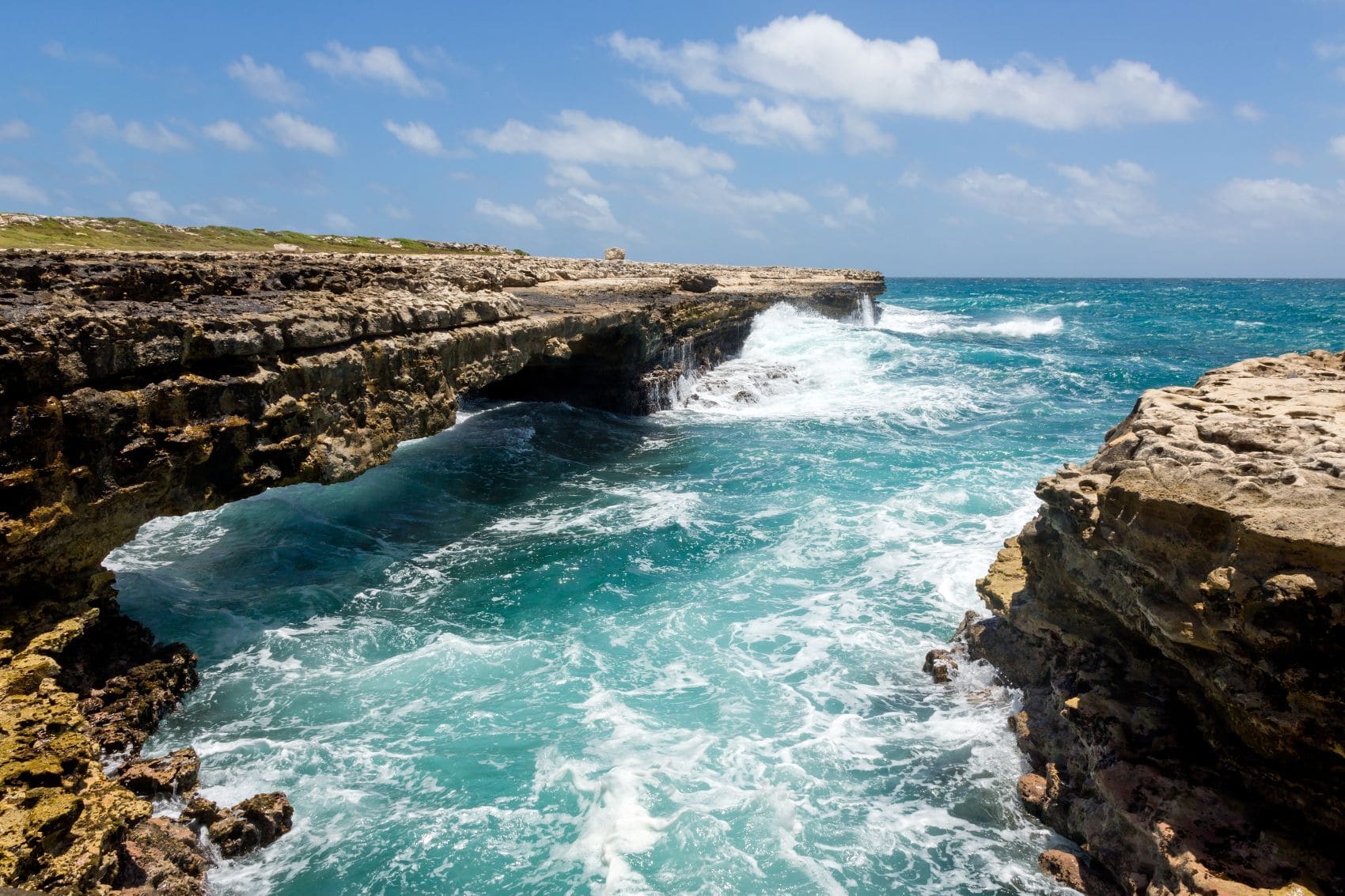 Sehenswürdigkeit Devil's Bridge auf Antigua