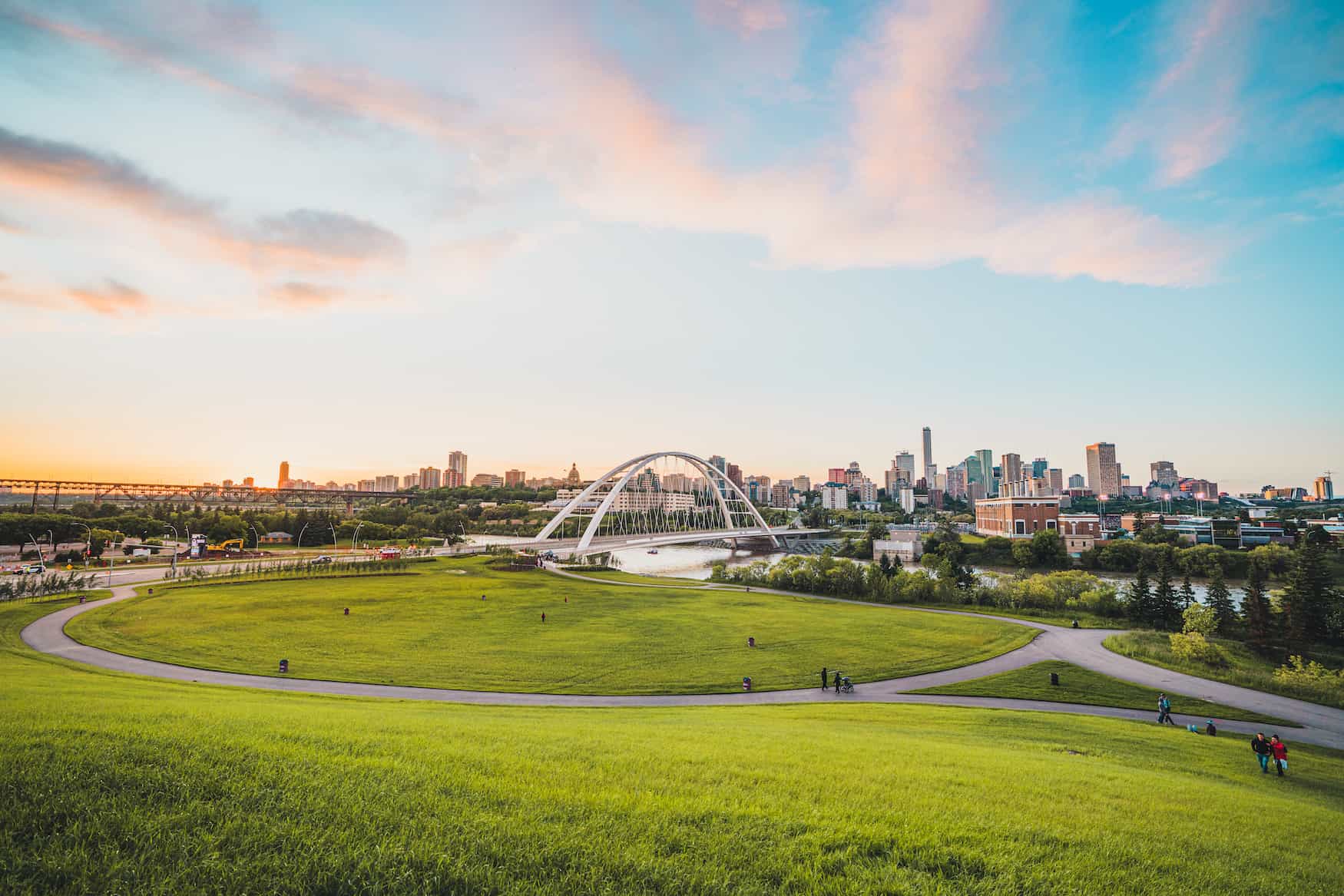 Skyline von Edmonton