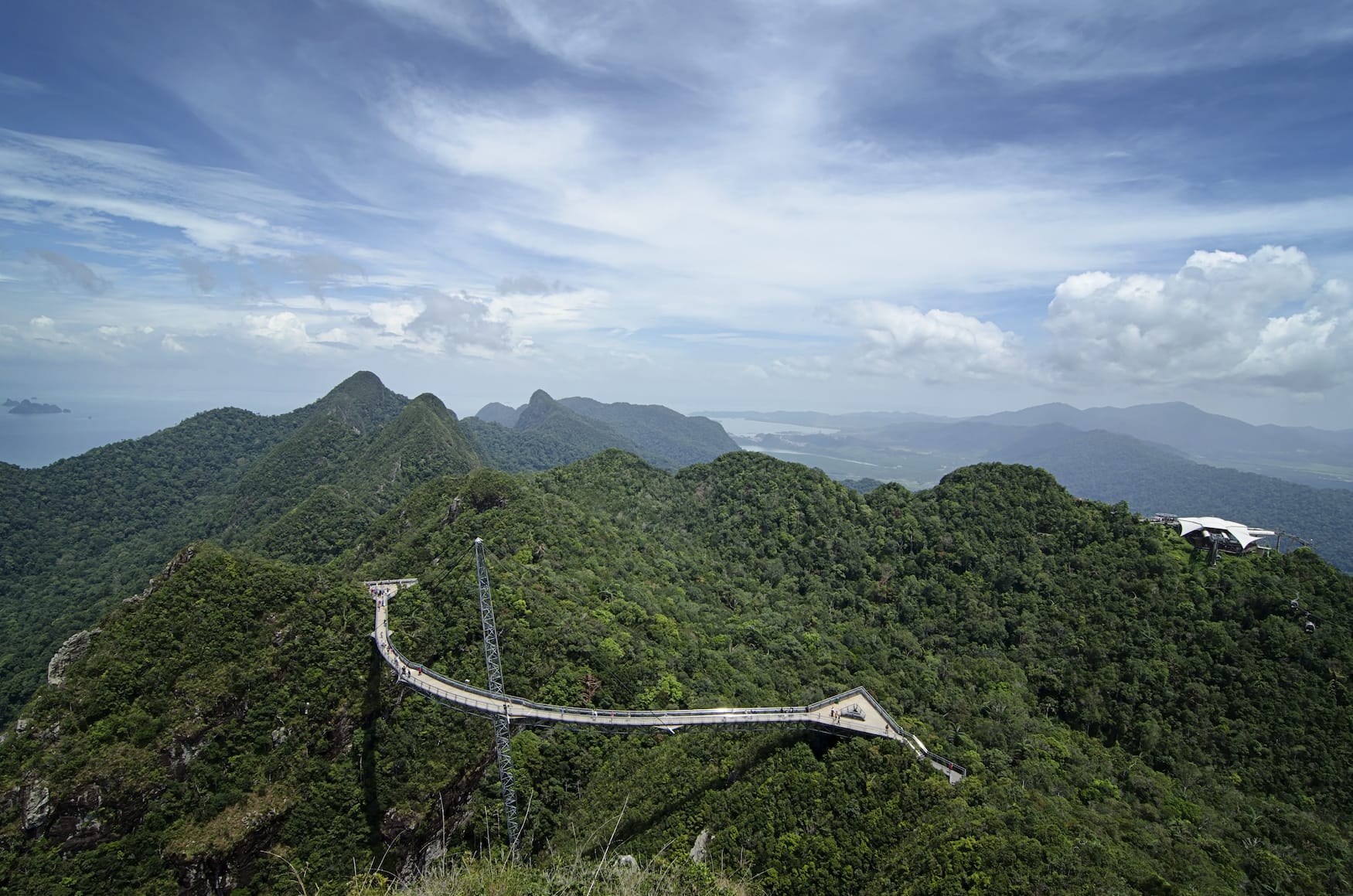 Langkawi Skybridge, einer der Attraktionen in Malaysia