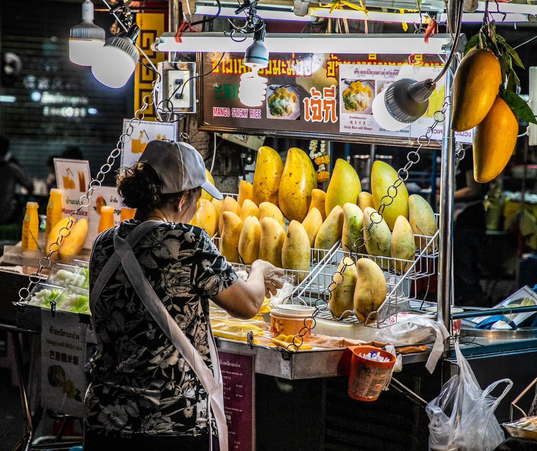 Street Food Stand in Bangkok
