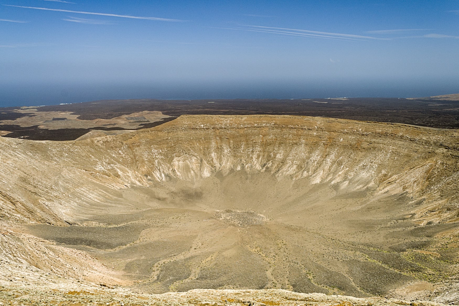 Caldera Blanca auf Lanzarote