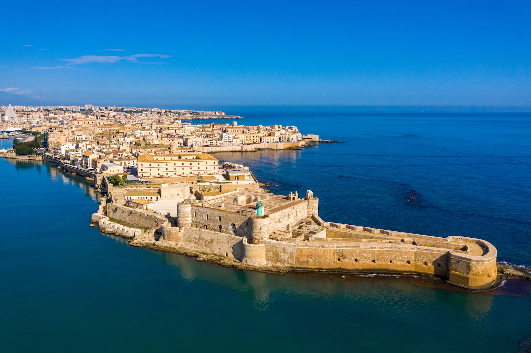 Siracusa ist einer der schönen Orte in Italien
