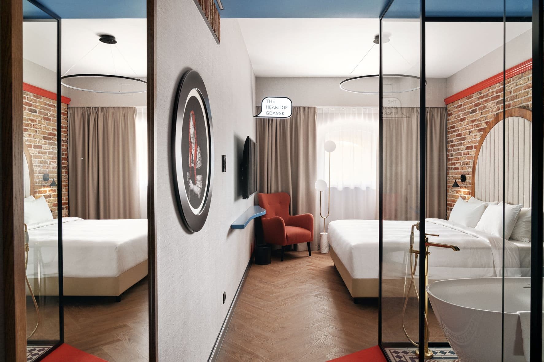 Zimmer im Radisson RED Danzig Hotel 