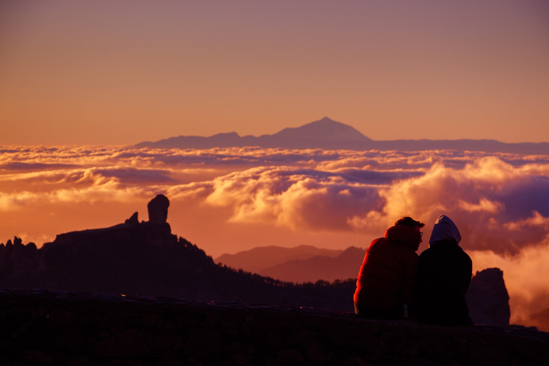 der Teide auf Teneriffa