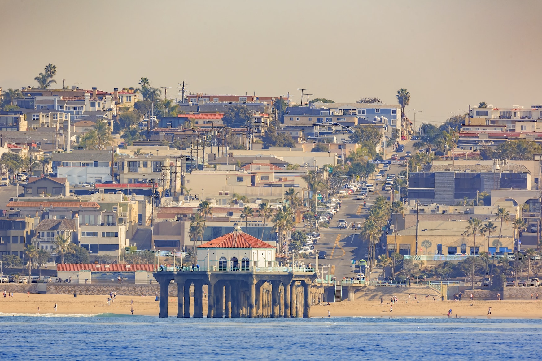 Drehorte Strände: Manhattan Beach in Los Angeles