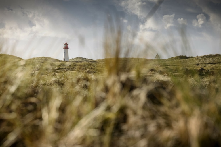 Leuchtturm List-West auf dem Sylter Ellenbogen