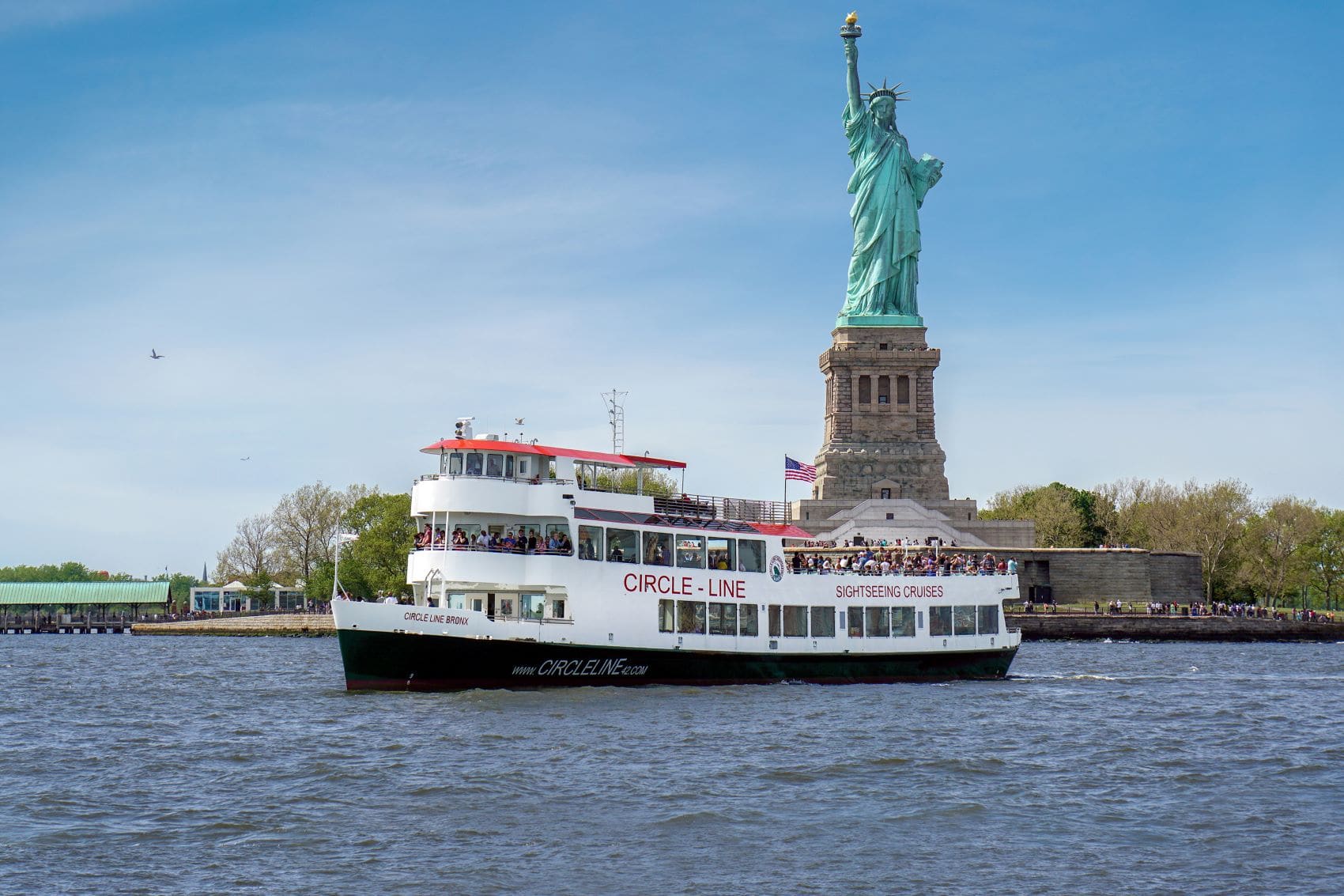 Ausflugsschiff von Circle Line Cruises in New York 