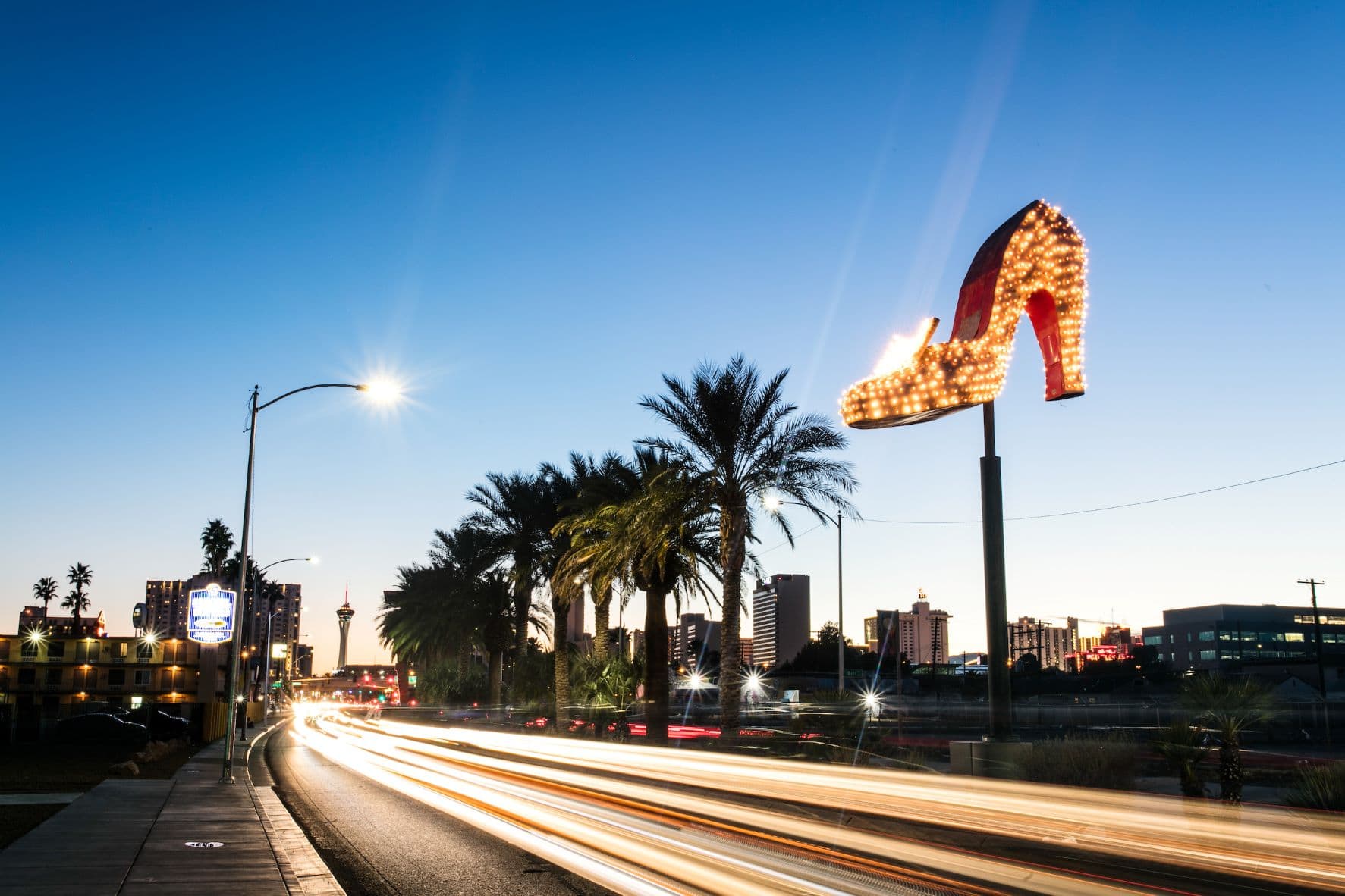 Fremont District in Las Vegas 