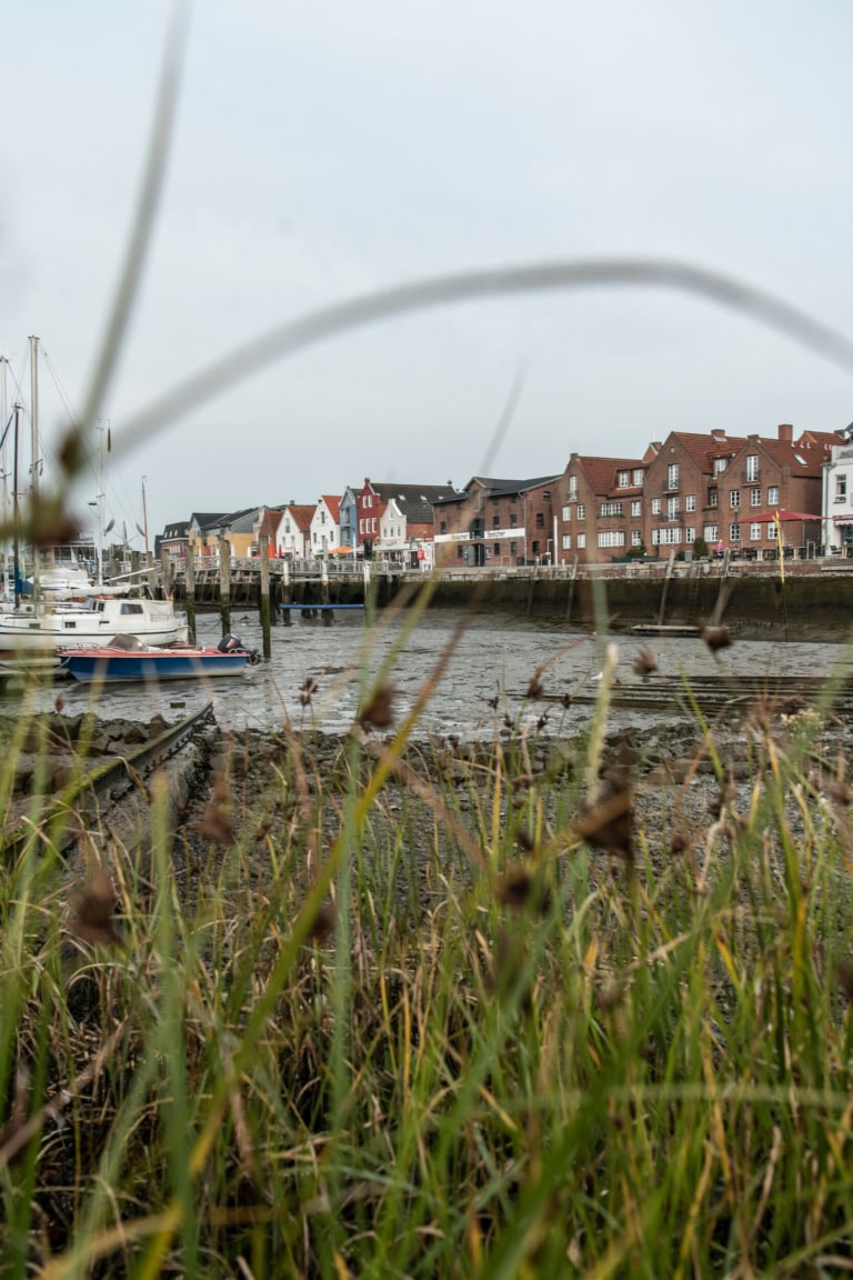 Hafenbecken in Husum