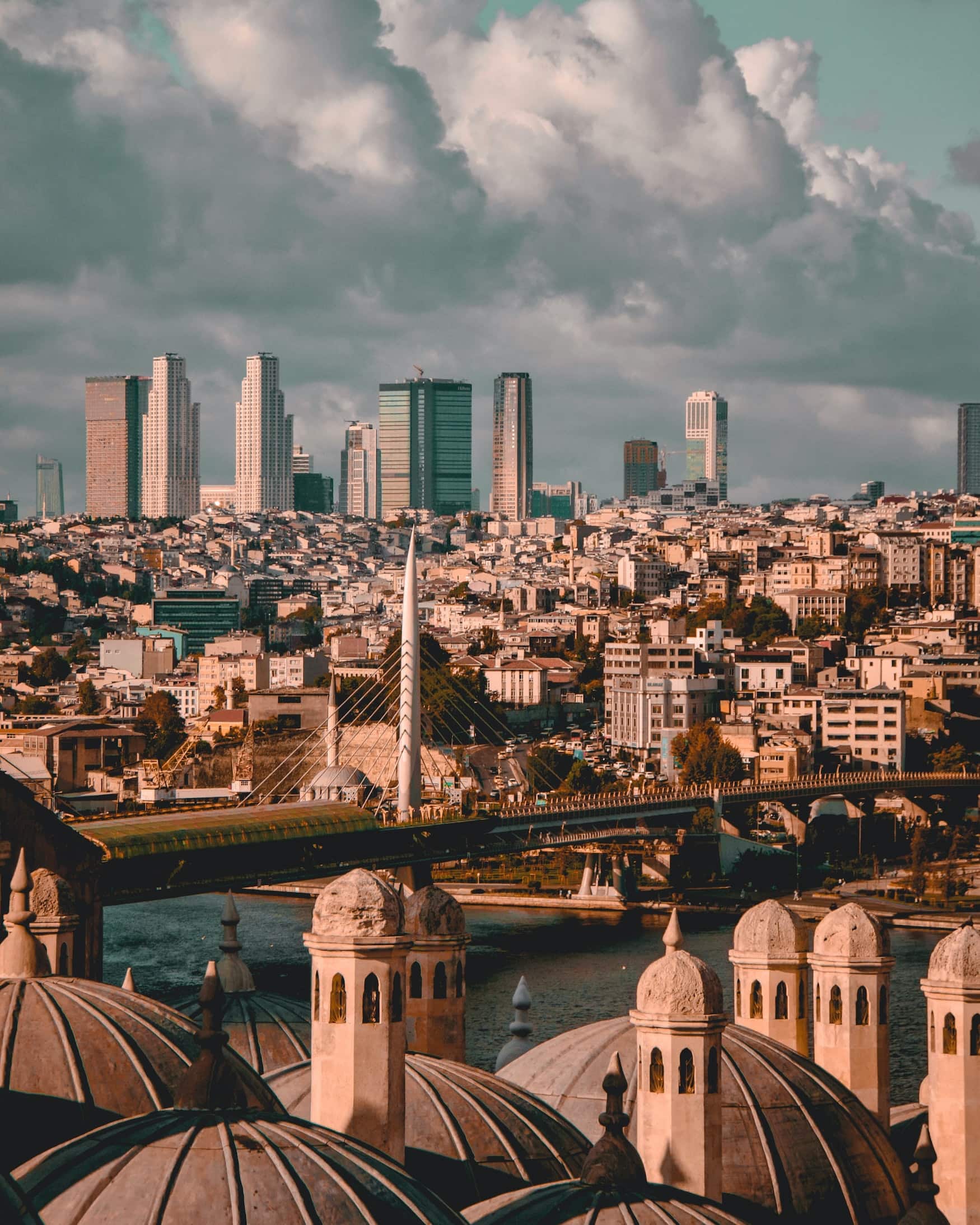 Aussicht auf Istanbul
