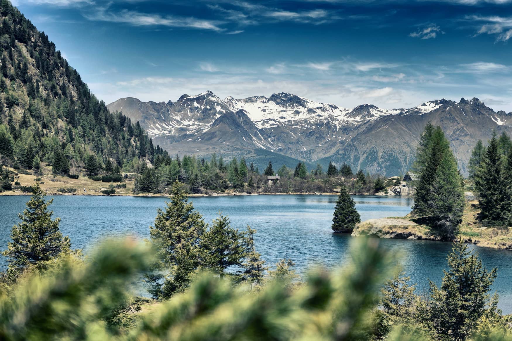 Herbst in der Lombardei: Aviolo Lake