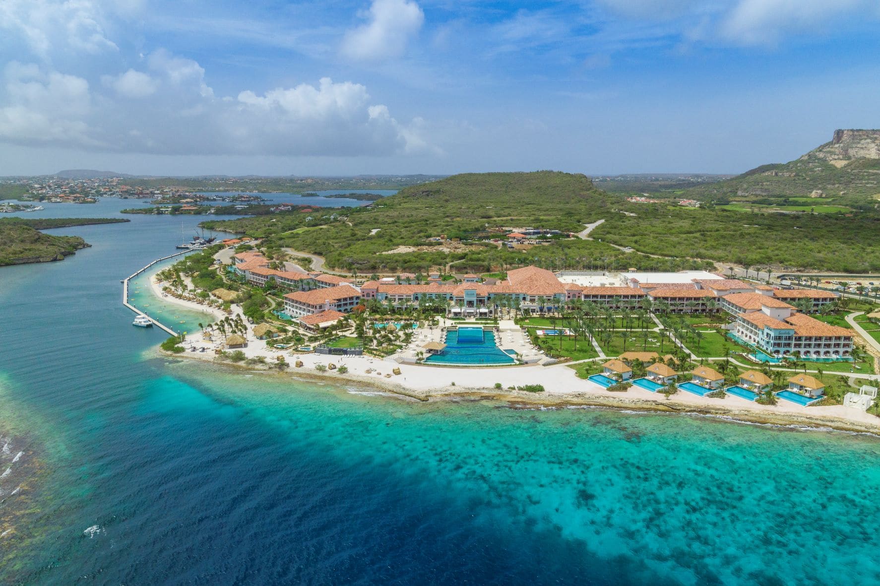 Vogelperspektive Sandals Resort Curacao
