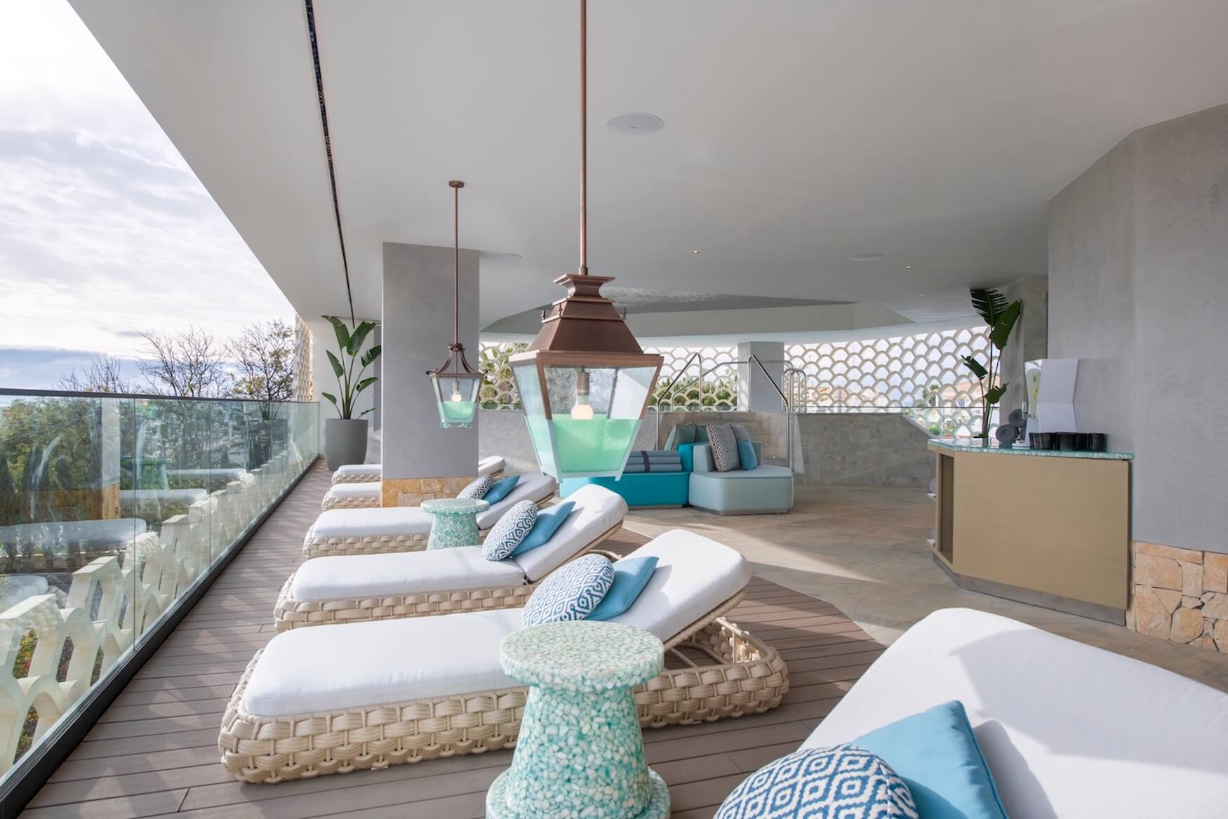 der Spabereich des Hotels