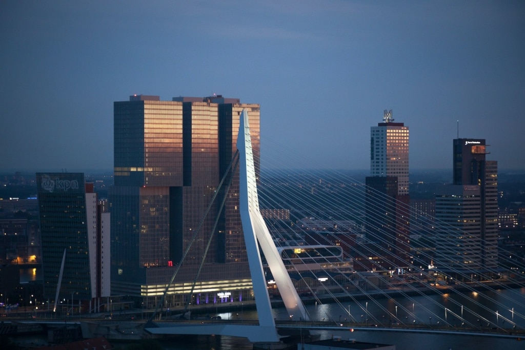Skyline von Rotterdam