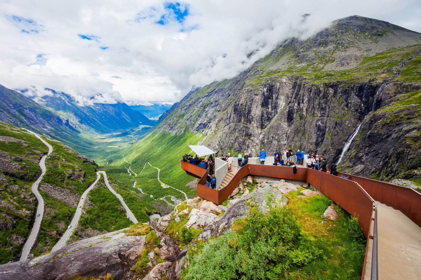 Aussichtsplattform in Trollstigen 