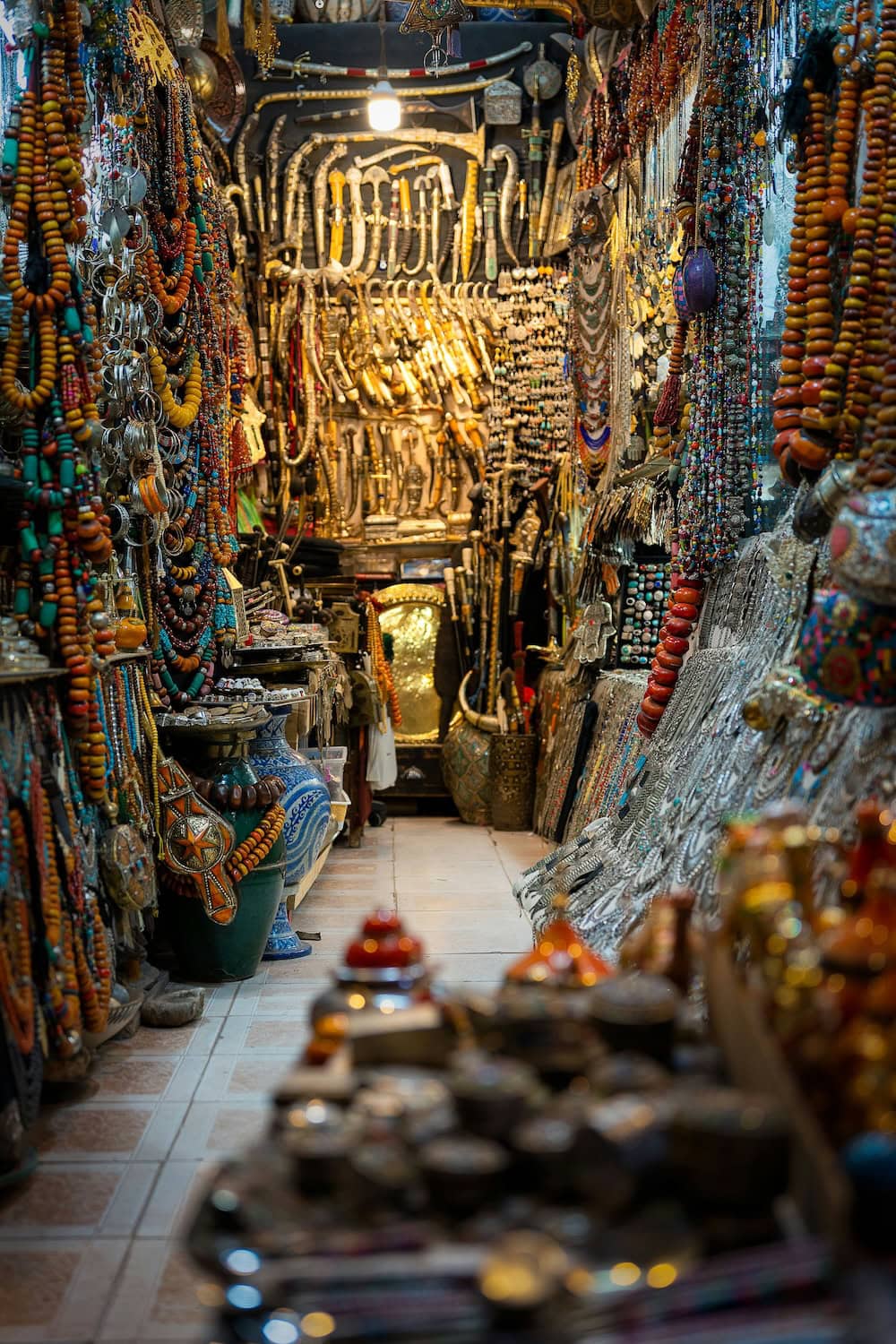Bazar in Marmaris in der Türkei.