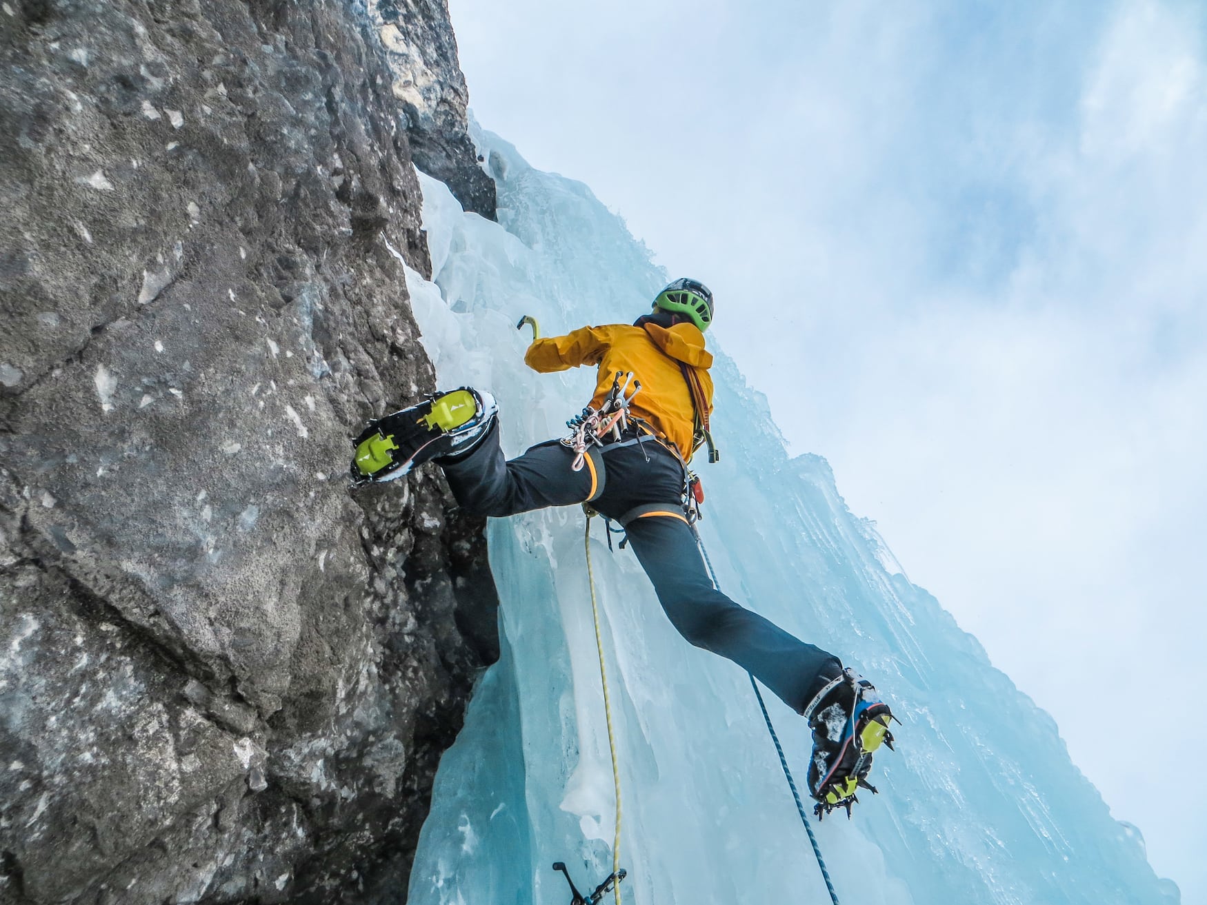 Eisklettern im Lechtal