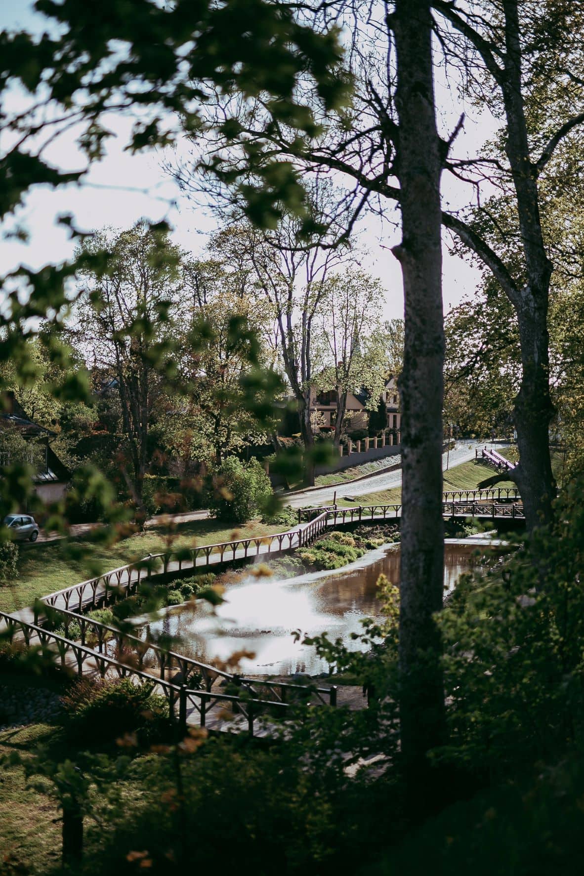Kuldiga Schlosspark in Lettland