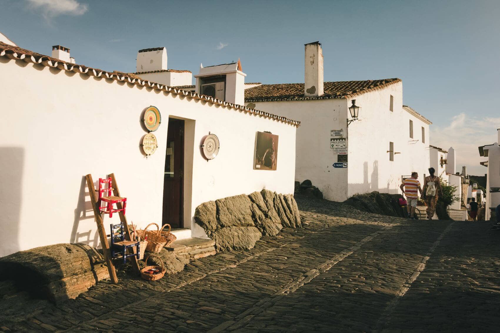 Gasse in Monsaraz, Alentejo