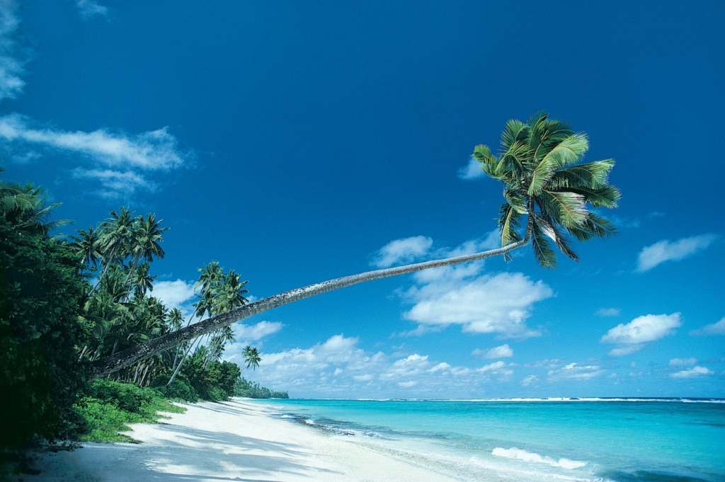 Strand auf Samoa