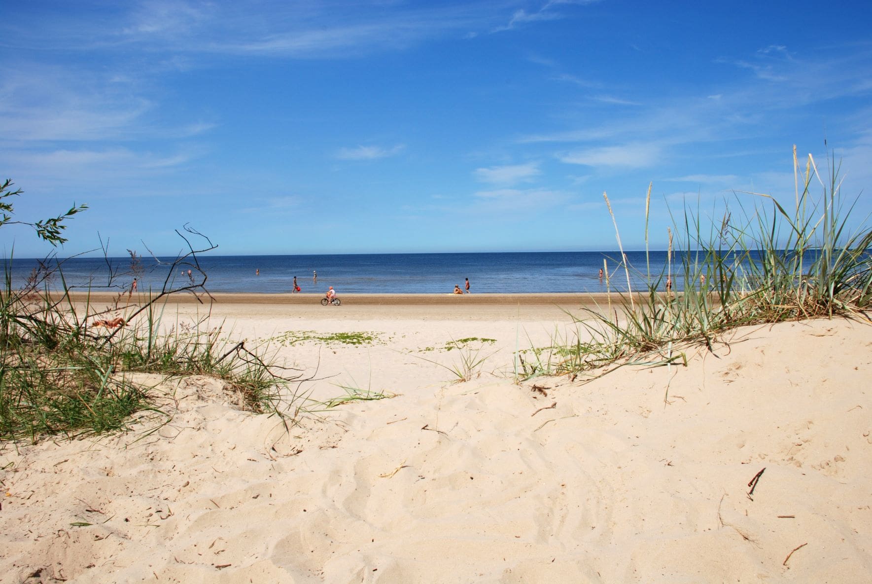 Strand in Jurmala/Lettland