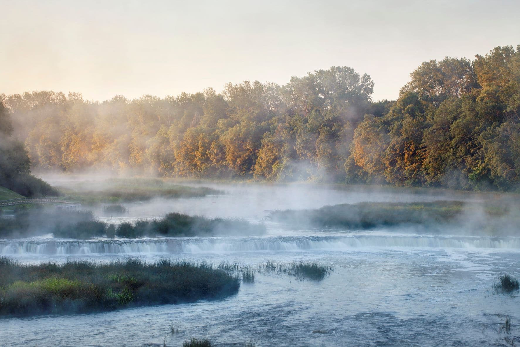 Venta Wasserfall Kuldiga Lettland