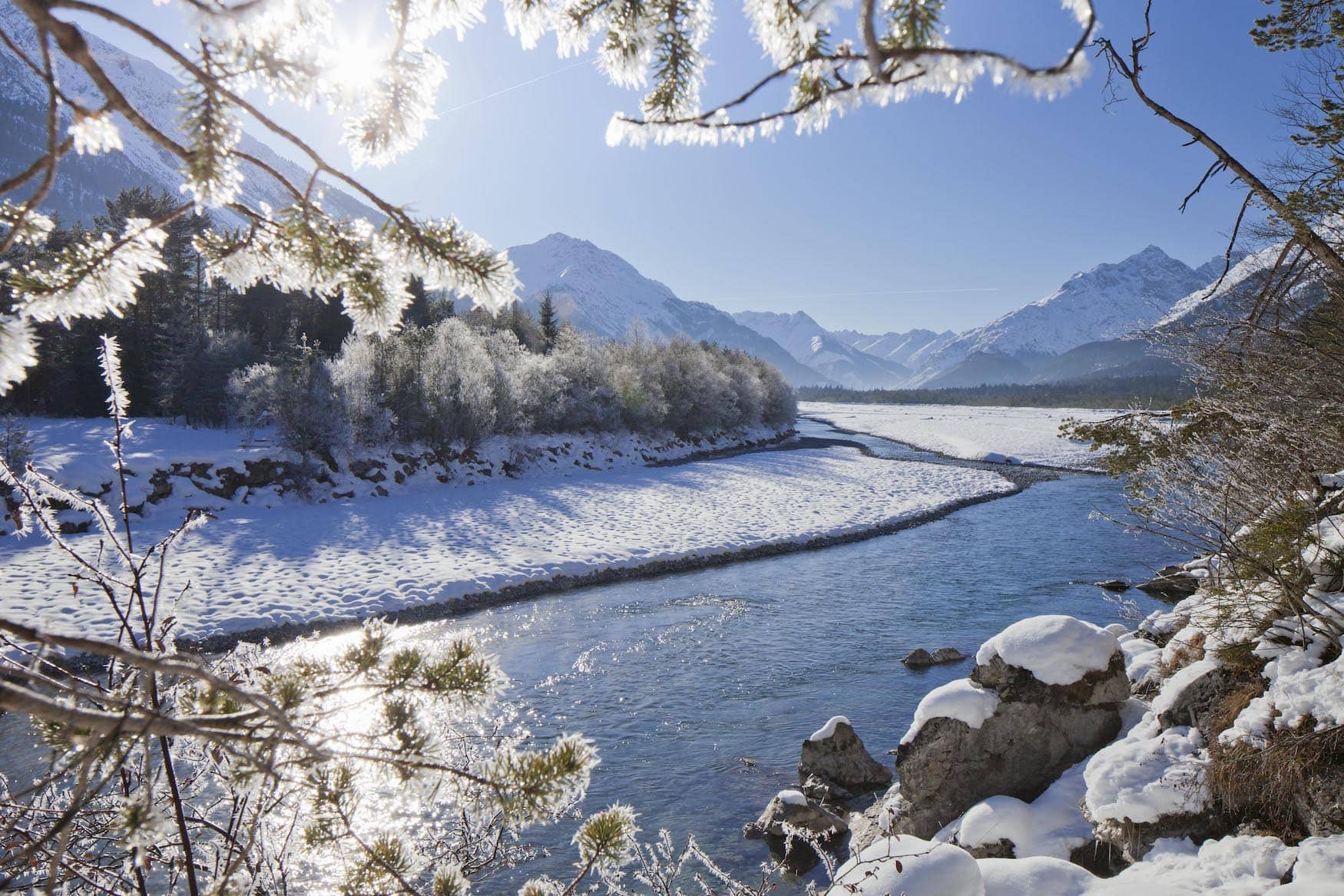 Lechtaler Alpen im Winter