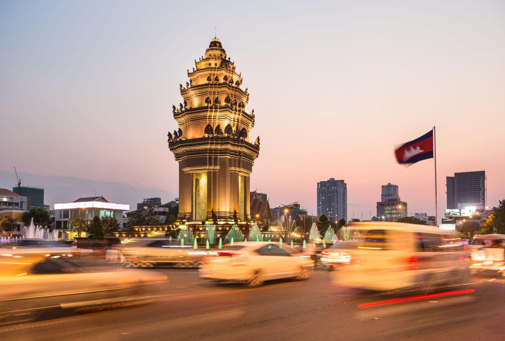 Unabhängigkeitsdenkmal in Phnom Penh