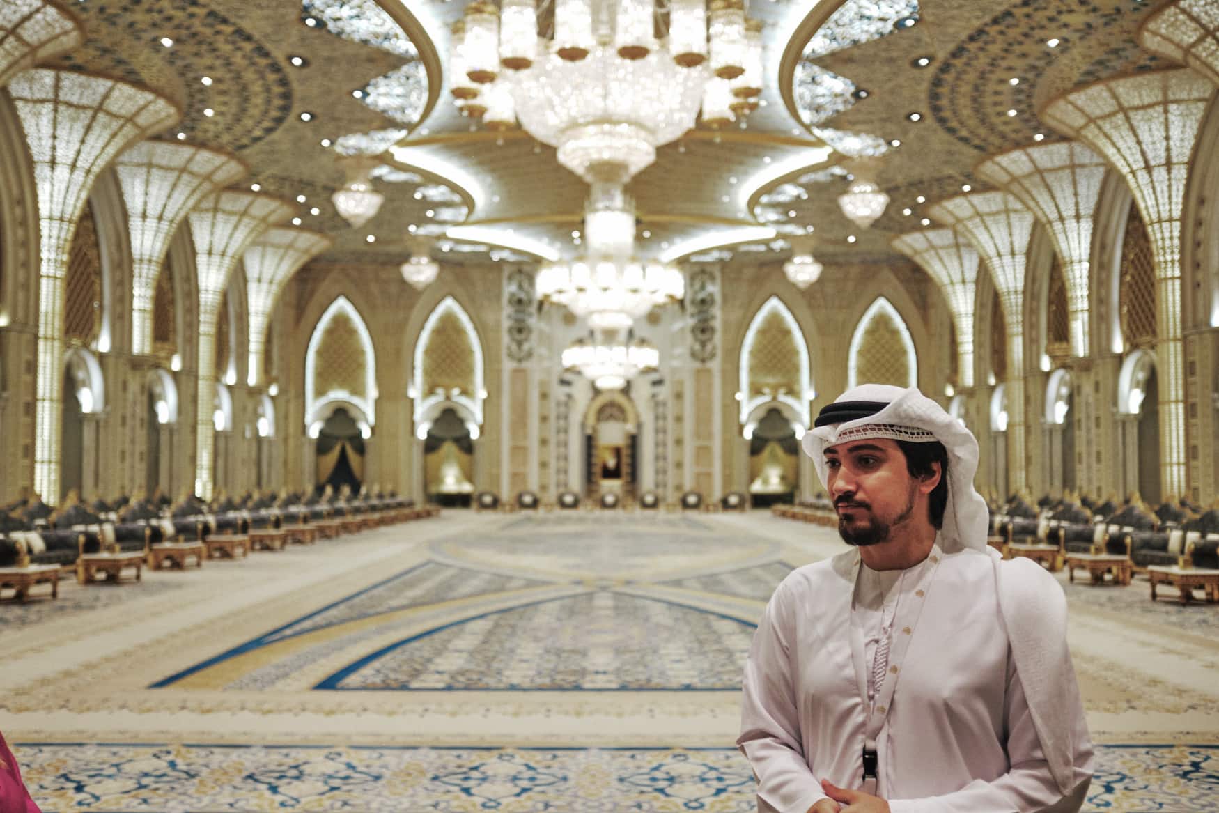 der Präsidentenpalast in Abu Dhabi
