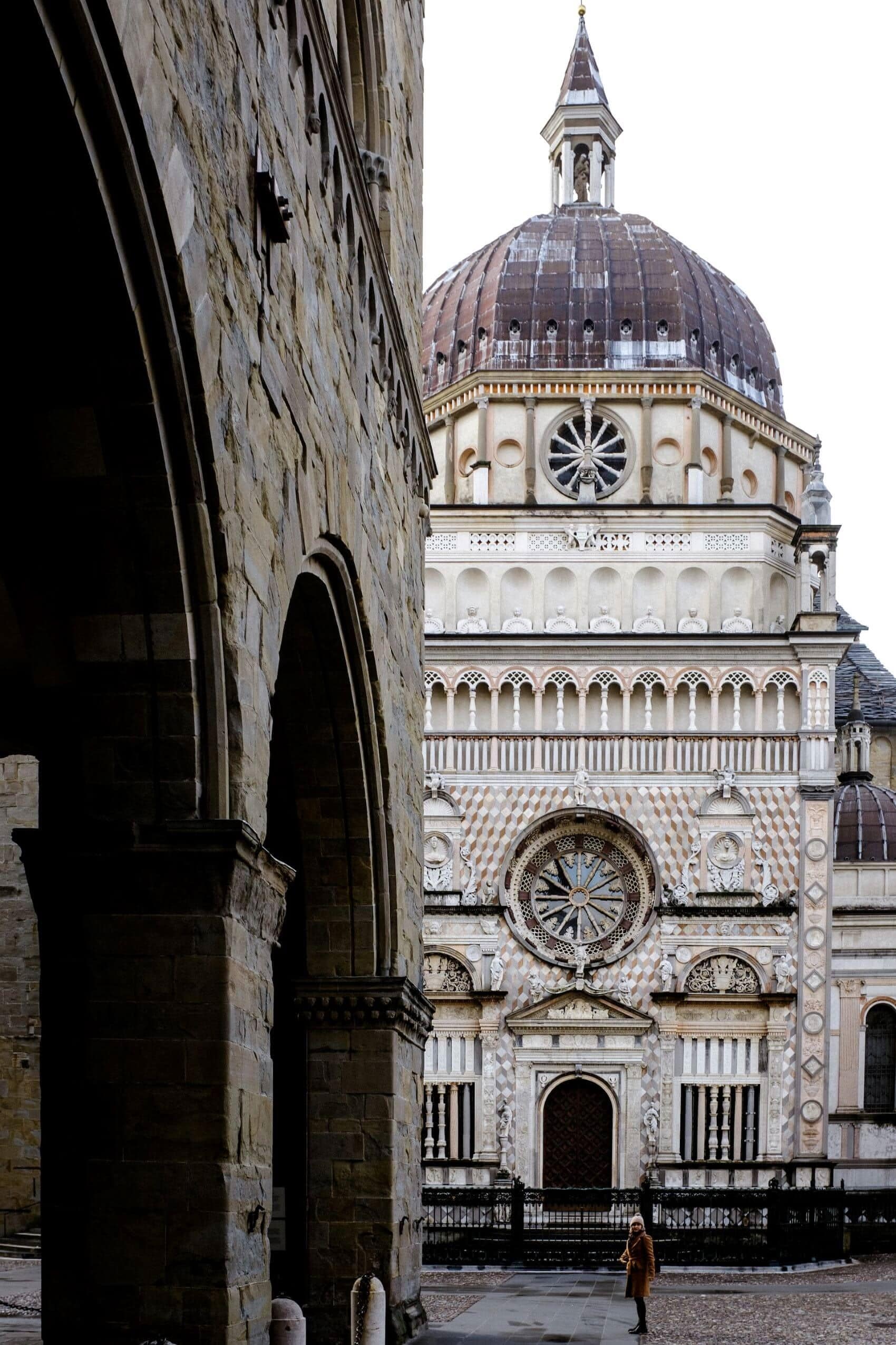 Basilika Santa Maria Maggiore in Bergamo, Italien