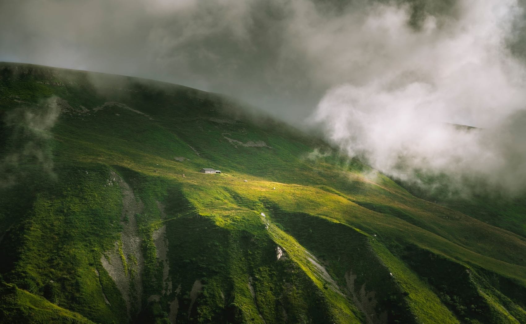 Berghütte am Monte Aralalta, Val Taleggio
