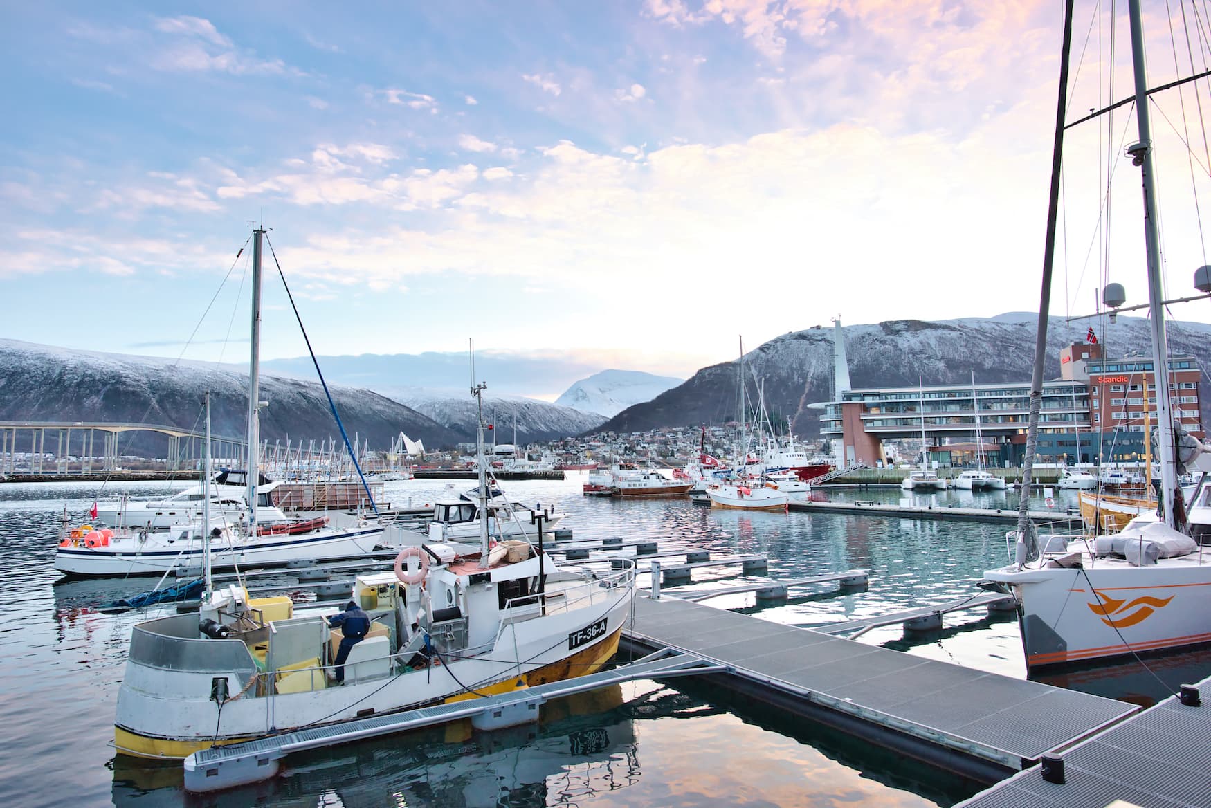 Hafen in Norwegen