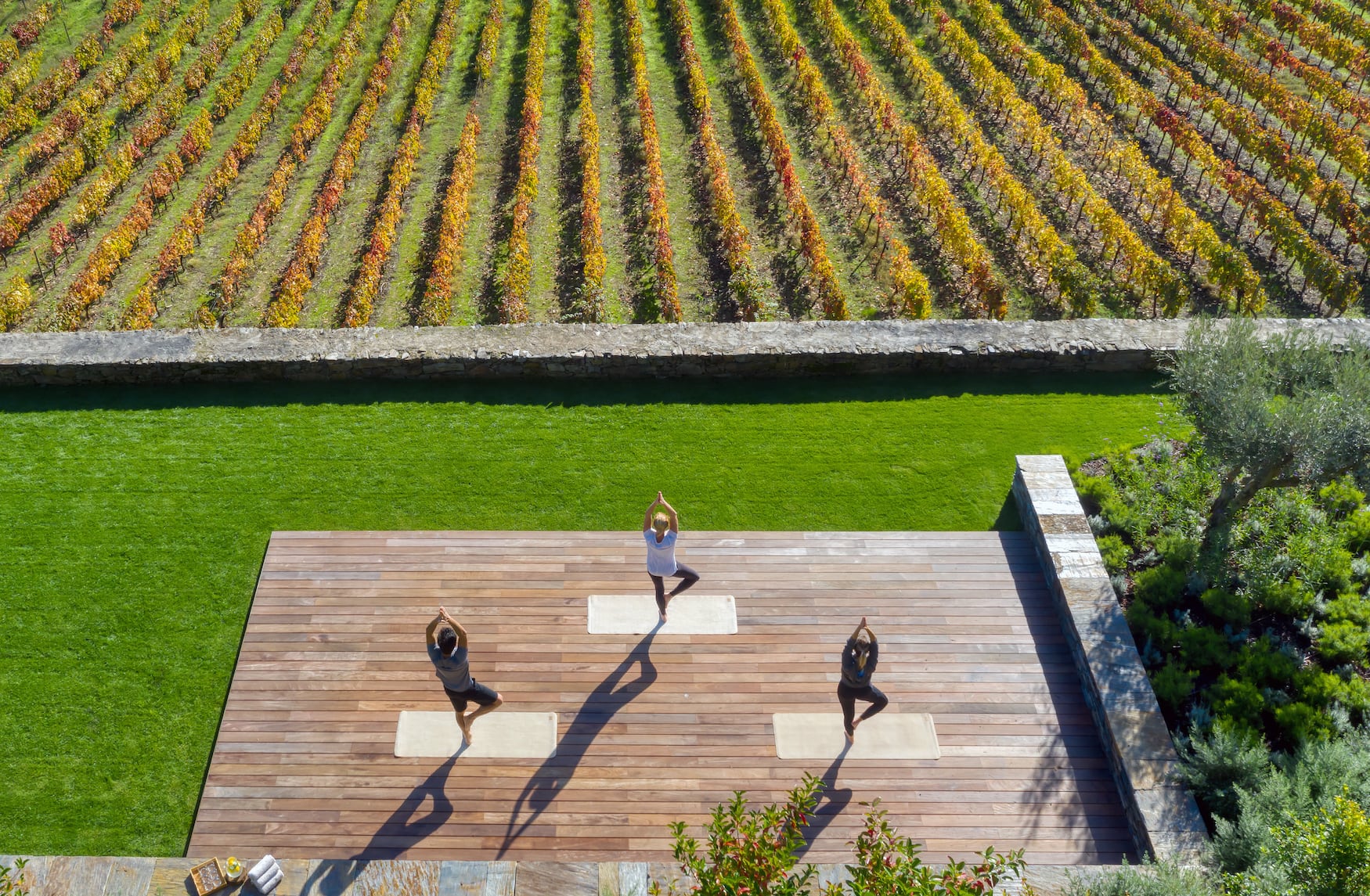 Yoga im Six Senses Duoro Valley in Portugal