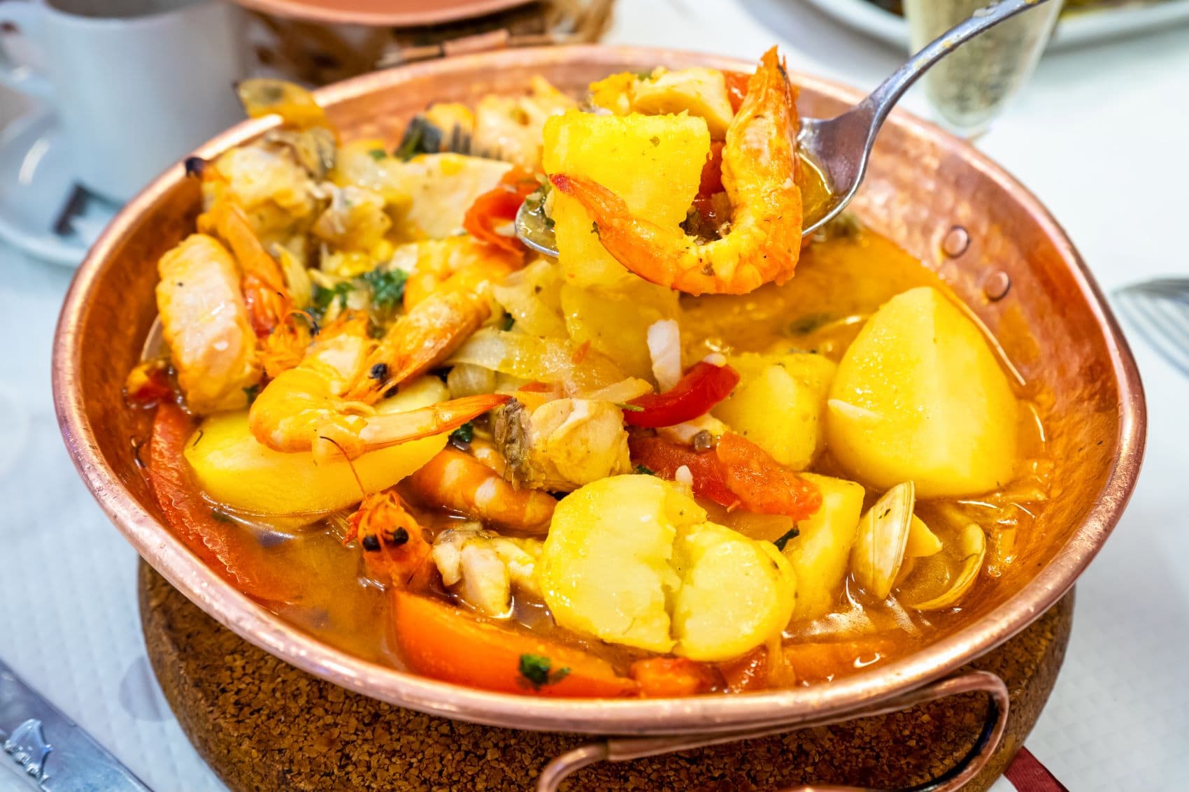 Gericht Cataplana aus Portugal 