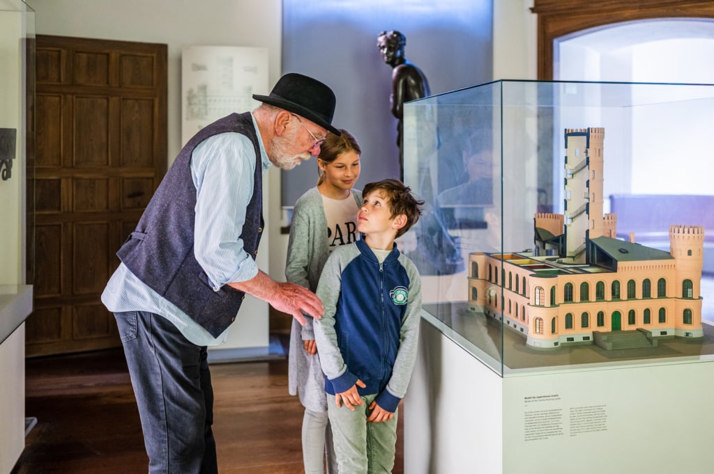 Führung Jagdschloss Granitz Schlossmodell Kinder